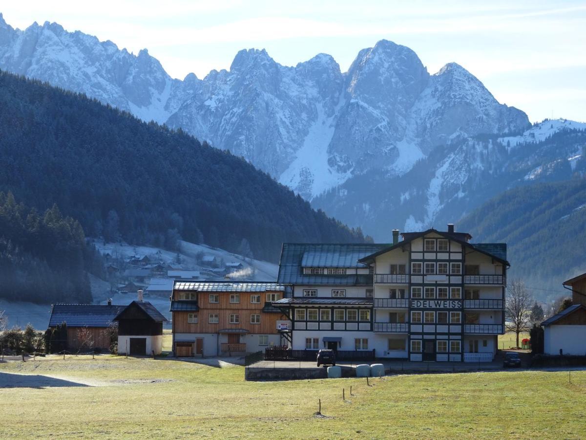 Apartmenthaus Edelweiss In Gosau Bagian luar foto
