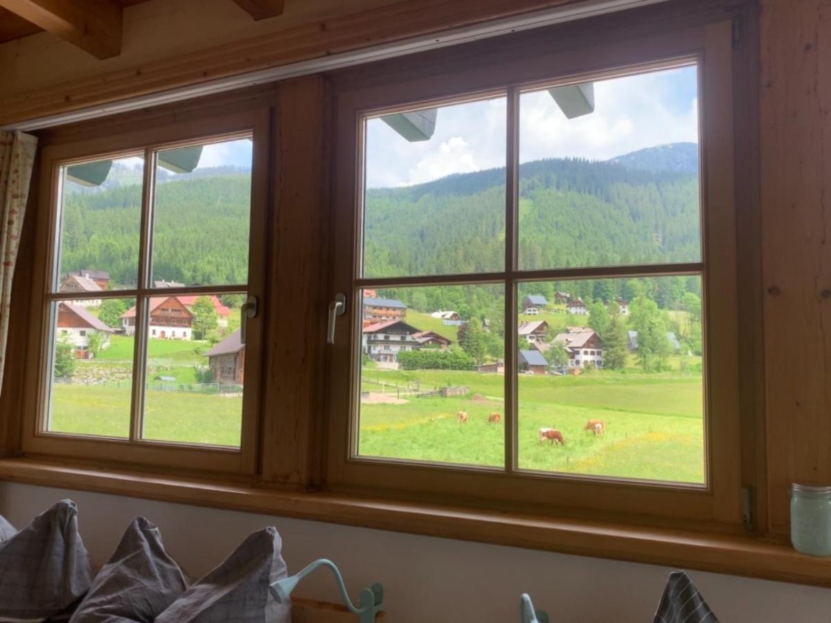 Apartmenthaus Edelweiss In Gosau Bagian luar foto